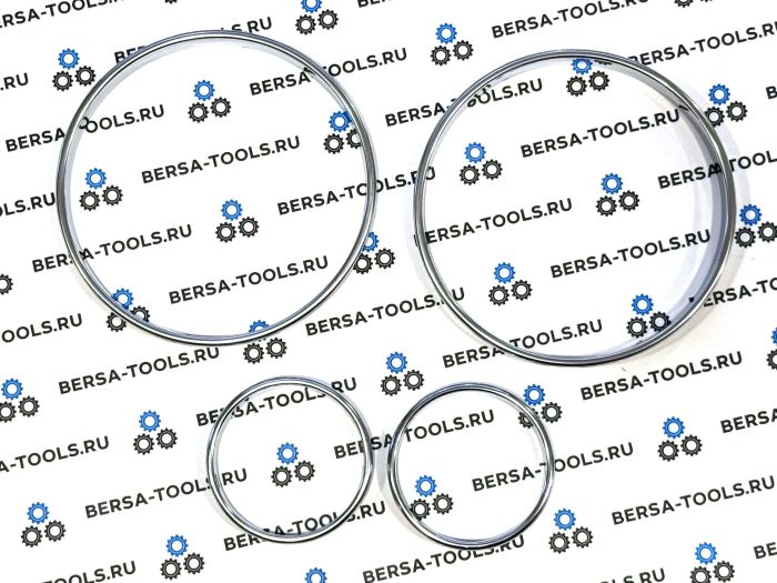 Кольца в приборную панель BMW E38, E39, E53 (хром)