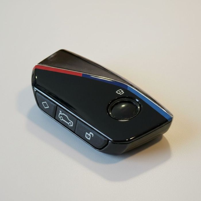 Корпус смарт ключа BMW для G, F, U series (Цвет: Розовый, Кнопка «Ромб»)