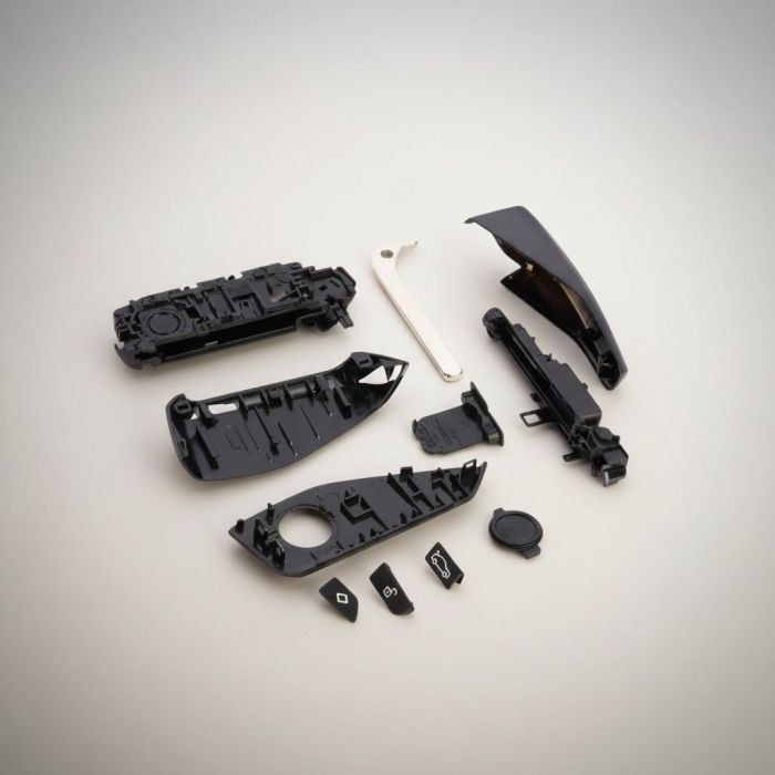 Корпус смарт ключа BMW F-series, G-series (Цвет: Белый, M series)