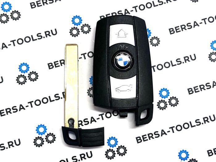 Смарт-ключ BMW в сборе CAS 868mgz , чип 7945, бесключевой доступ (CAS+)