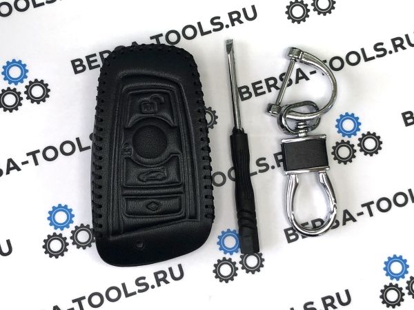 Кожаный чехол для ключей BMW 5 серии, для 4 кнопочных ключей