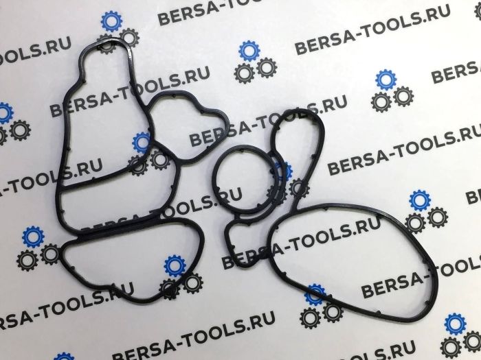 Комплект прокладок корпуса масляного фильтра BMW M57N (11427788455, 11427788463)