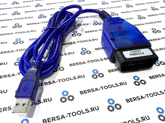 Диагностический кабель KKL VAG COM 409.1 на чипе FTDI
