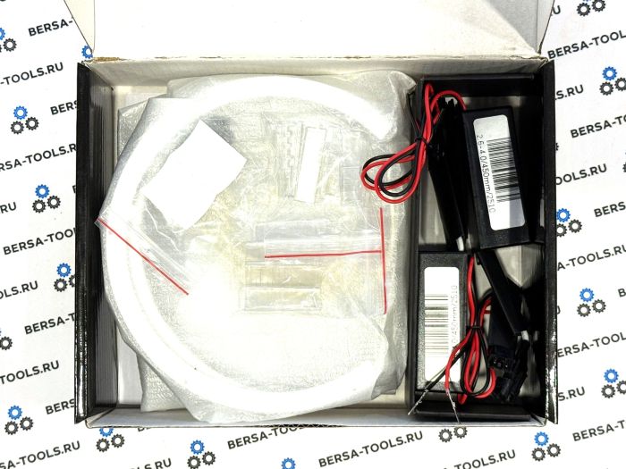 Ангельские глазки CCFL для BMW E46 фары без линз (Желтый)