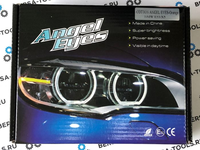 Ангельские глазки (Cotton LED) BMW E53 X5 (белые)