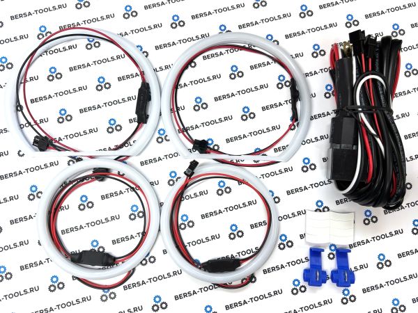 Ангельские глазки Cotton для BMW E87 (Оранжевые)