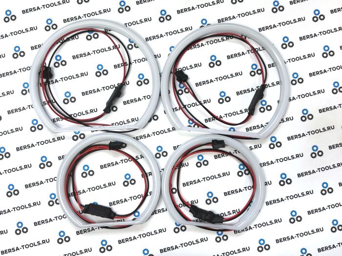 Ангельские глазки (Cotton LED) BMW E83 X3 (Оранжевый)
