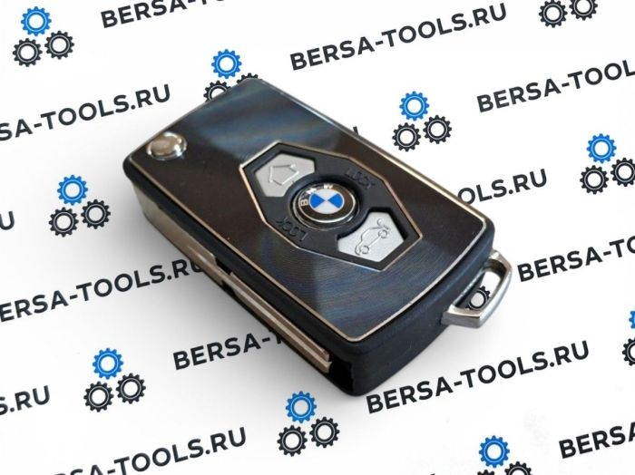 Корпус выкидного ключа "тумбочка" для BMW (С лезвием старого образца HU58)