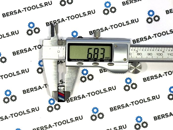 Эмблема на руль BMW M-Power (прямоугольная 16 х 7)