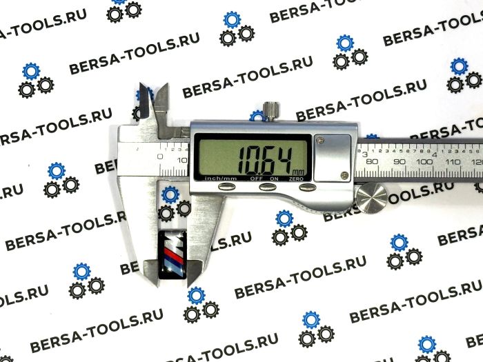 Эмблема на руль BMW M-Power (прямоугольная 19 х 11)