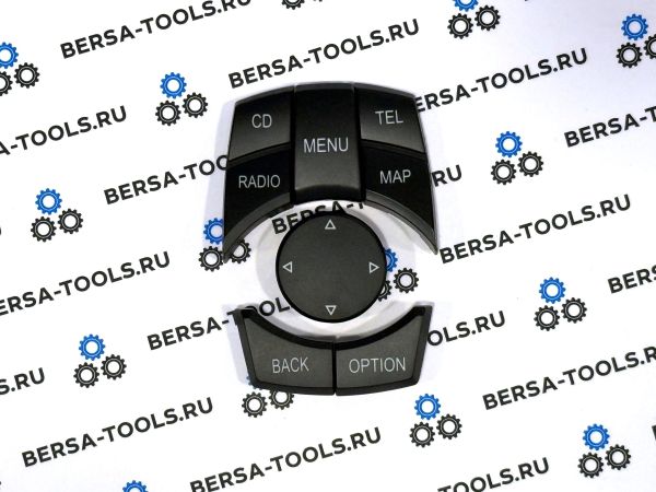 Кнопки джойстика управления мультимедиа CIC BMW F20, F22, F30, F34, F36, F10, F02, F06, F25, F15, F16 (65829206446) (6 деталей)