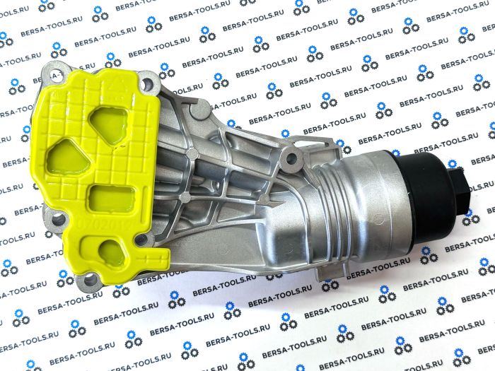 Алюминиевый корпус масляного фильтра BMW B36C, B38B, B46C, B46D, B48C, B48D (11428661958, 11428649177, 11428580412)