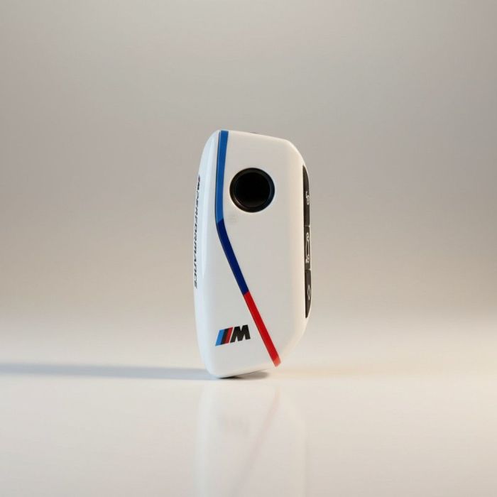 Корпус смарт ключа BMW F-series, G-series (Цвет: Белый, M series)