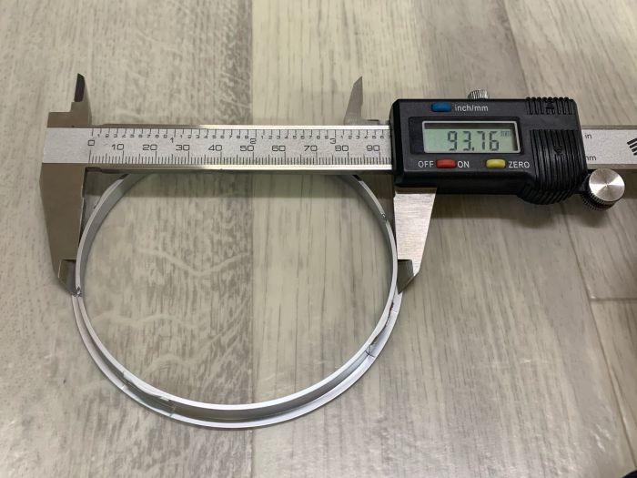 Кольца в приборную панель BMW E38, E39, E53 (хром, матовые)