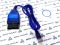 Диагностический кабель KKL VAG COM 409.1 на чипе FTDI