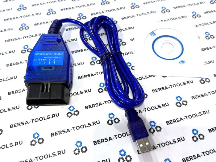 Диагностический кабель KKL VAG COM 409.1 на чипе FTDI