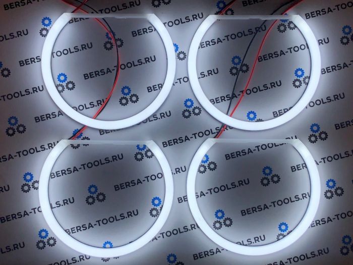 Ангельские глазки (Cotton LED) BMW E36 E38 E39 E46 (Белые)