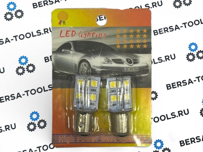 Светодиодные двухконтактные лампы Canbus 1157 для габарита и стоп-сигнала