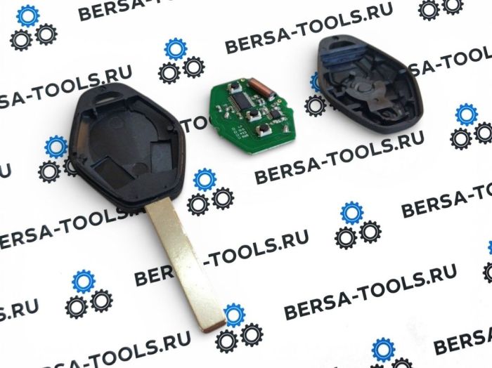 Ключ-ромб в сборе с лезвием нового образца HU92 (CAS 315 mhz) для BMW