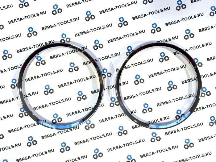 Кольца в приборную панель BMW E60 (хром)