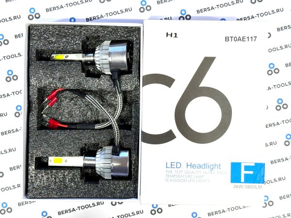 Светодиодные лампы головного света C6 Headlight H1