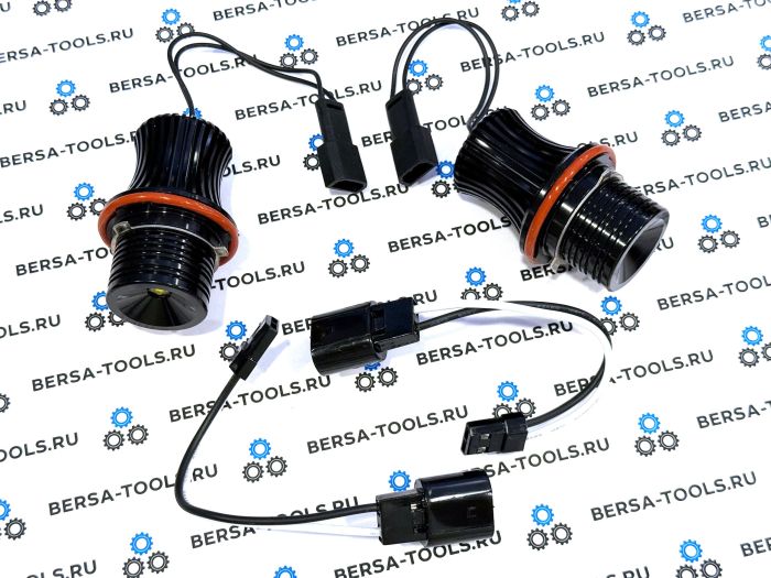 Диодные маркеры в штатные глазки BMW