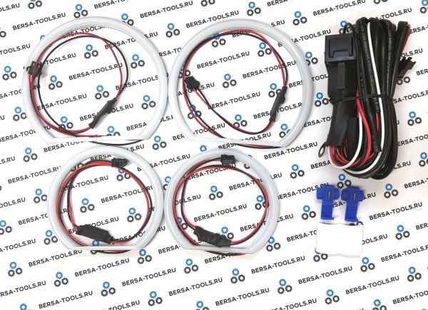 Ангельские глазки (Cotton LED) BMW E83 X3 (Оранжевый)