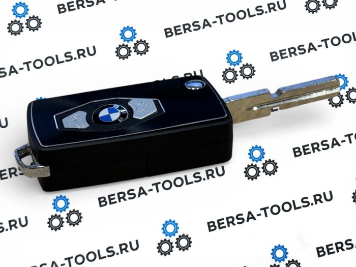 Корпус выкидного ключа "тумбочка" для BMW (С лезвием старого образца HU58)