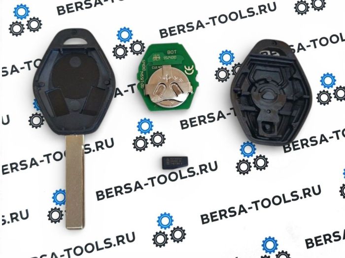 Ключ-ромб в сборе с лезвием нового образца HU92 (EWS 315 mhz) для BMW