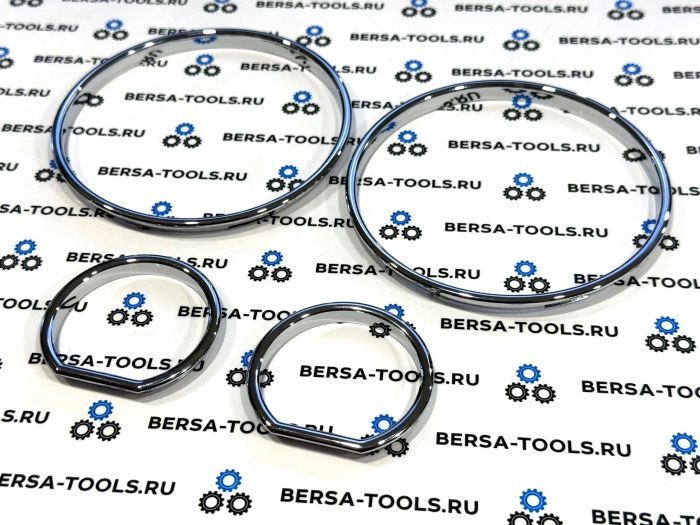 Кольца в приборную панель BMW E32, E34 (хром)