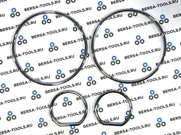 Кольца в приборную панель BMW E32, E34 (хром)