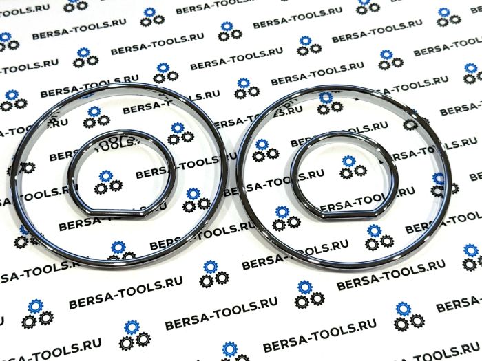 Кольца в приборную панель BMW E32, E34 (хром)