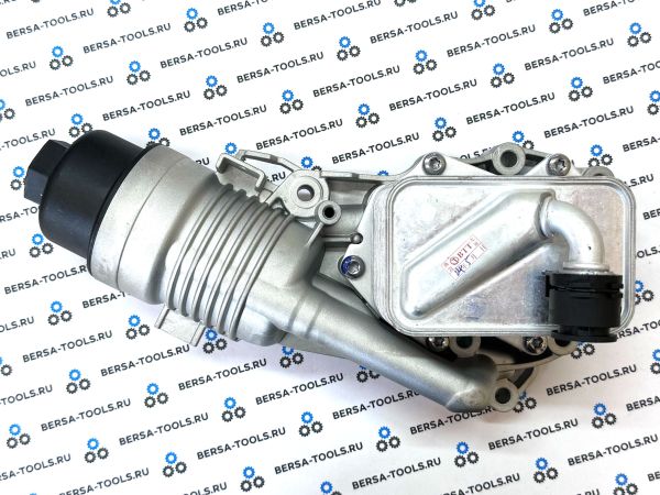 Алюминиевый корпус масляного фильтра BMW B36C, B38B, B46C, B46D, B48C, B48D (11428661958, 11428649177, 11428580412)