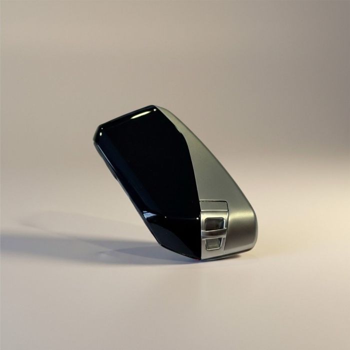 Корпус смарт ключа BMW для G, F, U series  (Цвет: Серебро, Кнопка «Ромб»)