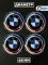 Колпачки в колеса BMW юбилейные 68 мм 5 защелок
