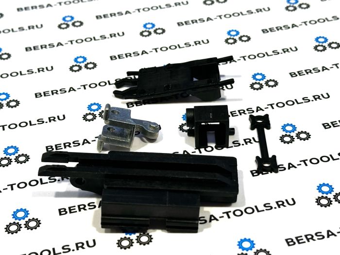 Комплект направляющих люка крыши BMW Е39, X5 E53 (5 деталей - для левой стороны)