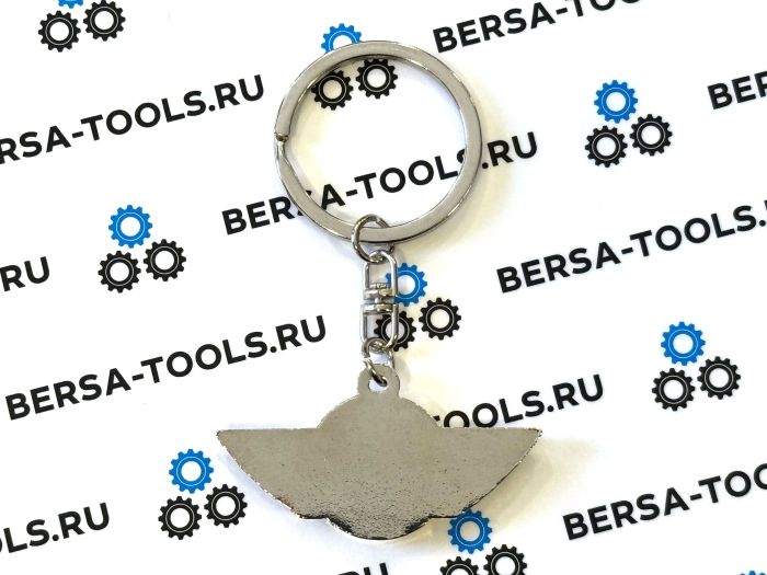 Металлический брелок с логотипом MINI (Синий)