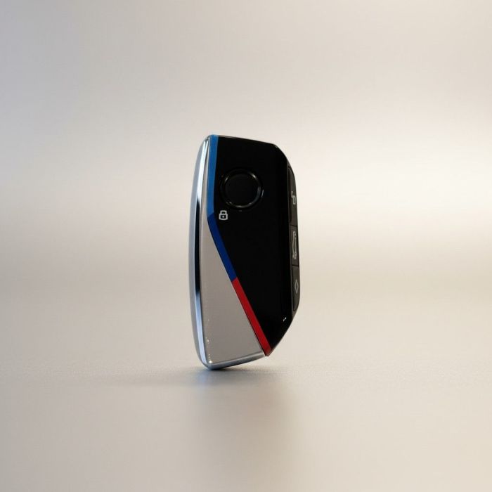 Корпус смарт ключа BMW для G, F, U series (Цвет: Розовый, Кнопка «Ромб»)