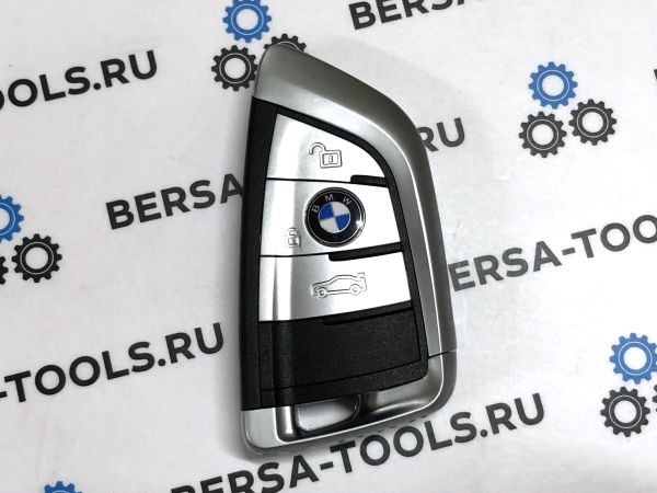 Смарт-ключ в сборе для BMW (3 кнопки) CAS 3 868 mhz, чип 7945/7953, бесключевой доступ