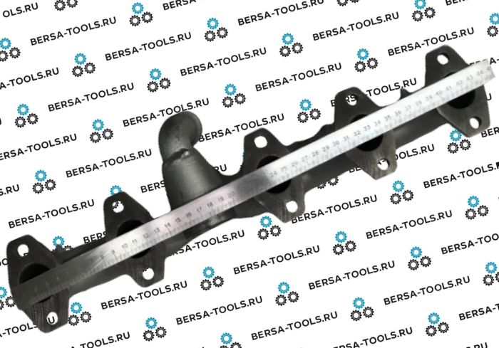 Чугунный выпускной коллектор VW 2.5 TDI для автоматической коробки передач (070253017, 070253017B)