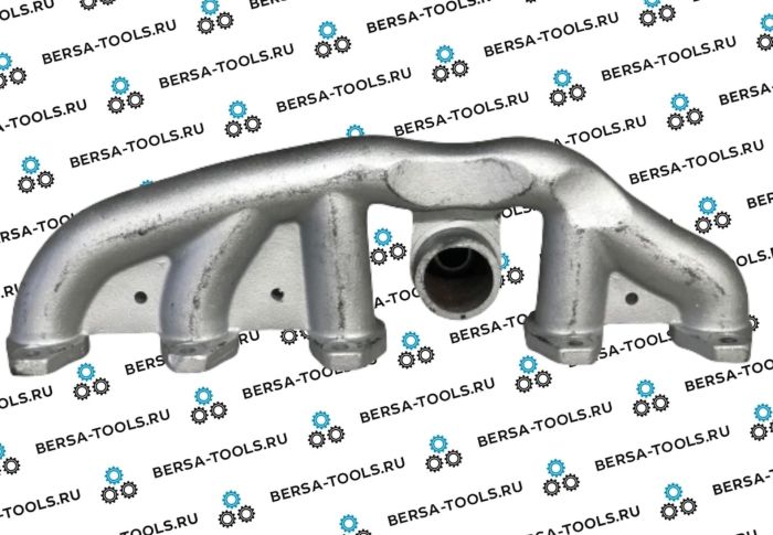 Чугунный выпускной коллектор VW 2.5 TDI для автоматической коробки передач (070253017, 070253017B)