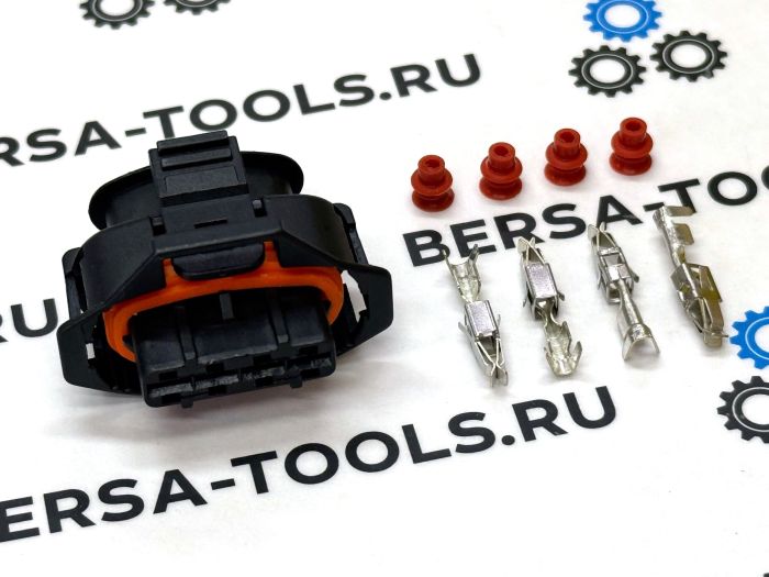 Разъем автомобильный (4 pin) датчика Bosch 1928403736