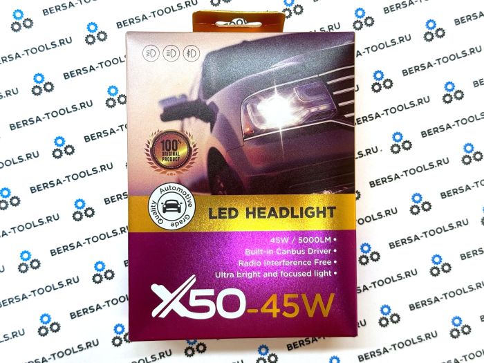Светодиодные лампы головного света HeadLight H8, H9, H11