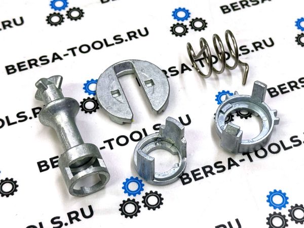 Ремкомплект личинки дверного замка BMW E53, E83 ТИП 2: 5 элементов