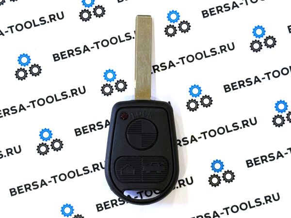 Трехкнопочный ключ с лезвием старого образца (HU58)