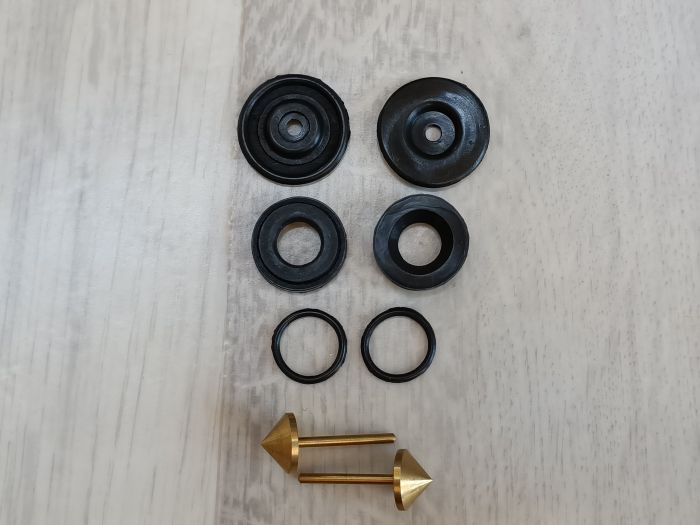Ремкомплект клапанов печки BMW E36, E60, E61, E63, E64, E65, E66, E67, E53, E70, E71, E72, F15, F16, F85, F86, F10, F11, F12, F13, F01, F02, F03, F04, F06, F07