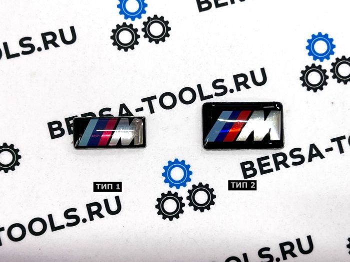 Эмблема на руль BMW M прямоугольная