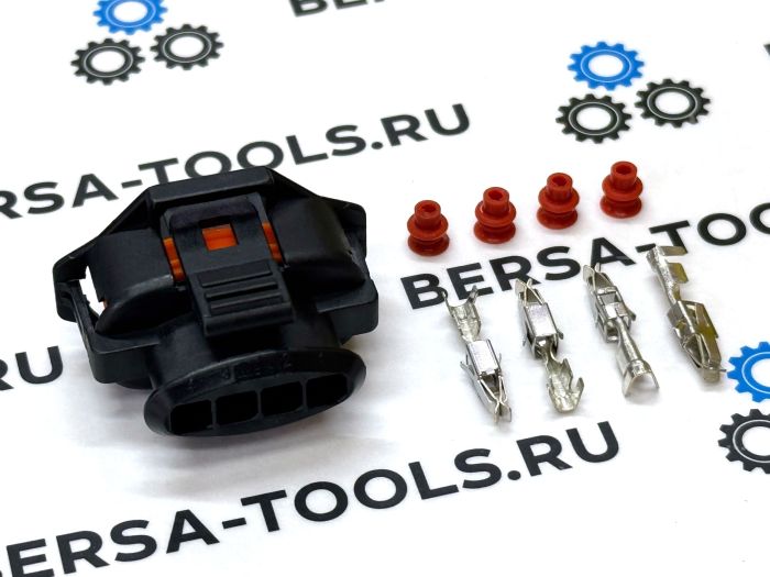 Разъем автомобильный (4 pin) датчика Bosch 1928403736