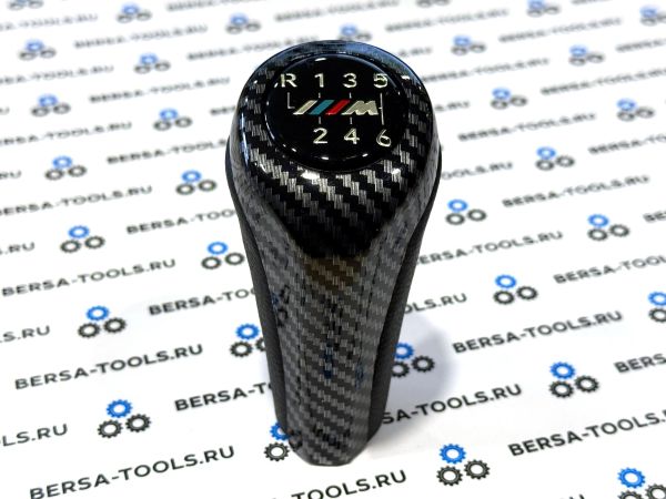 Ручка МКПП BMW (для 6-ти ступенчатой коробки передач) Carbon M-Power Style