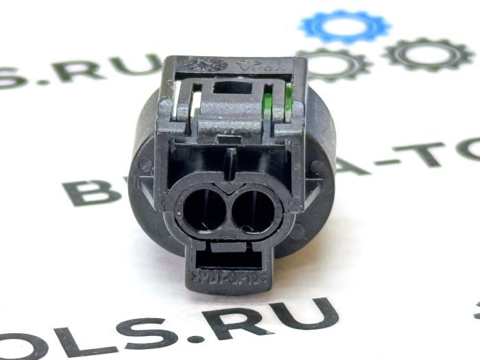 Разъем 2-контактный (2 pin) 968405-1, 1-967644-1 для VAG, Lada, BMW, Citroen, Peugeot, Ford, Great Wall, Geely